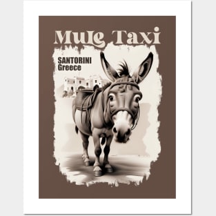 Mule Taxi Posters and Art